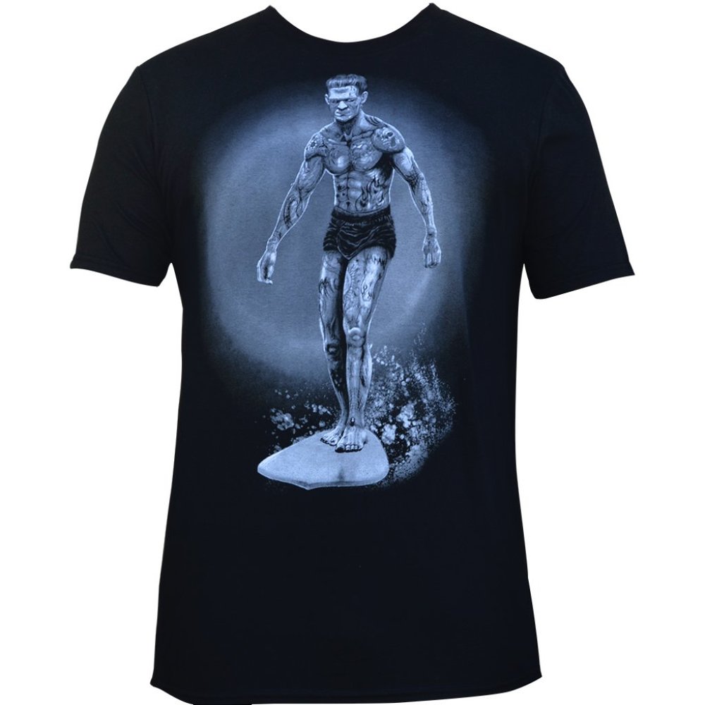 Midnight Rider Frankenstein Men's Black Tee S-2XL